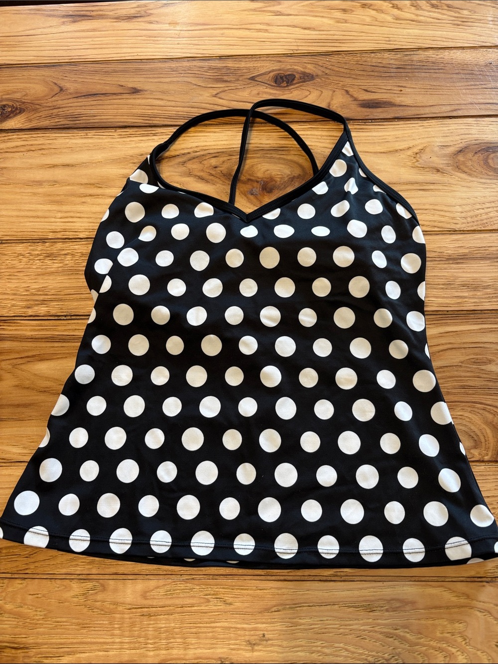 Jantzen Classic Black and White Polka Dot bathing suit top
